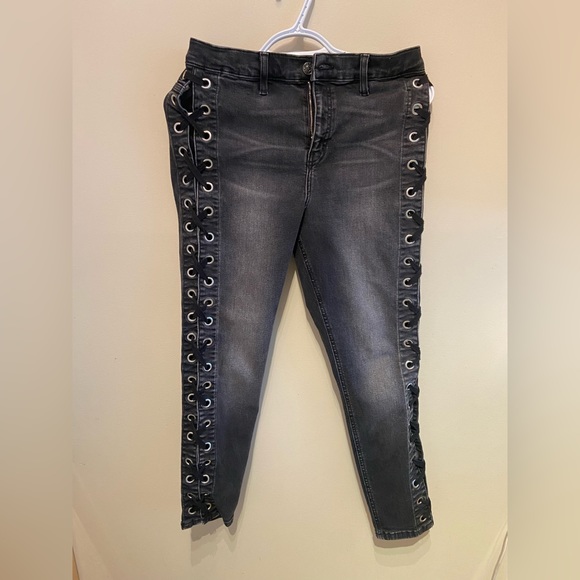 Vintage topshop black jeans - Picture 2 of 4